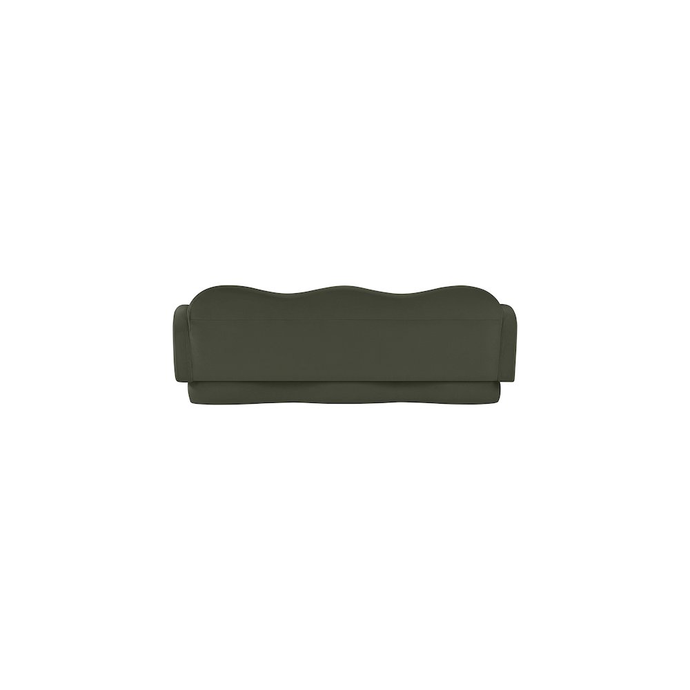 Bloom Green Velvet Sofa. Picture 4