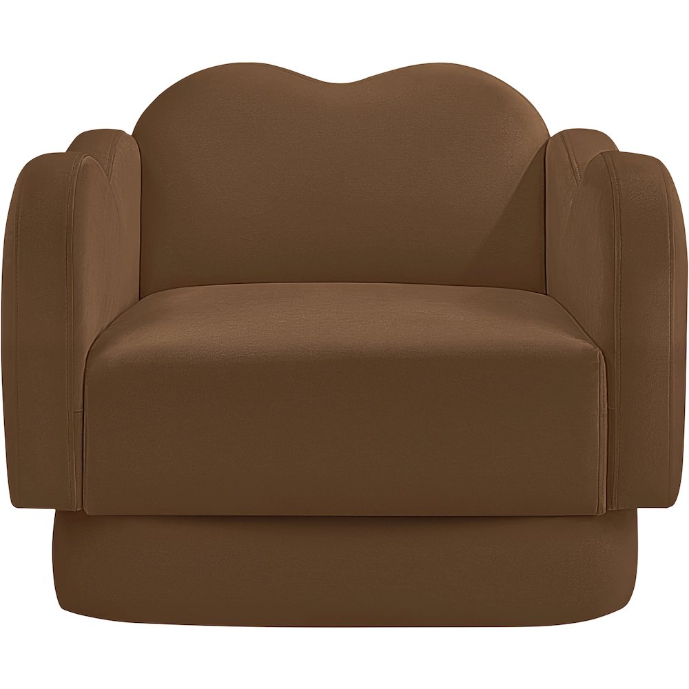 Bloom Saddle Velvet Chair. Picture 2