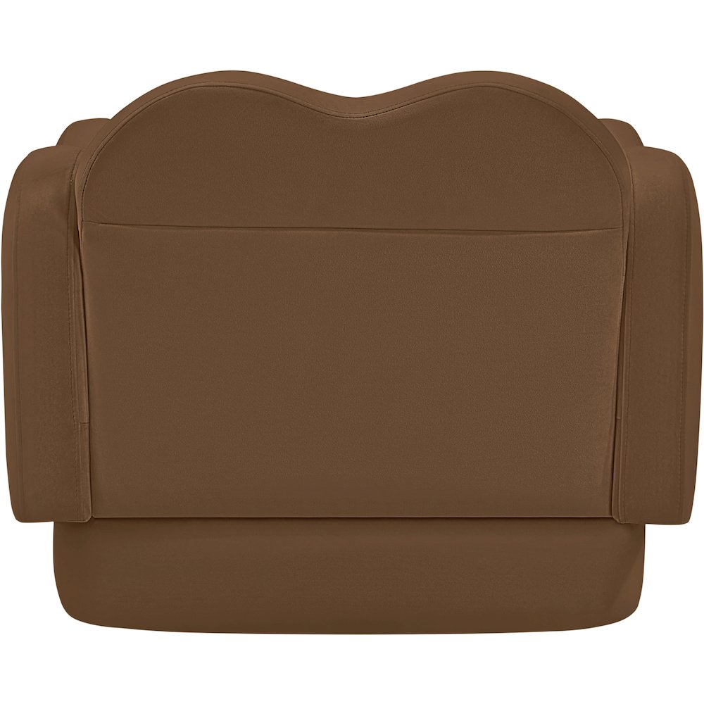Bloom Saddle Velvet Chair. Picture 4