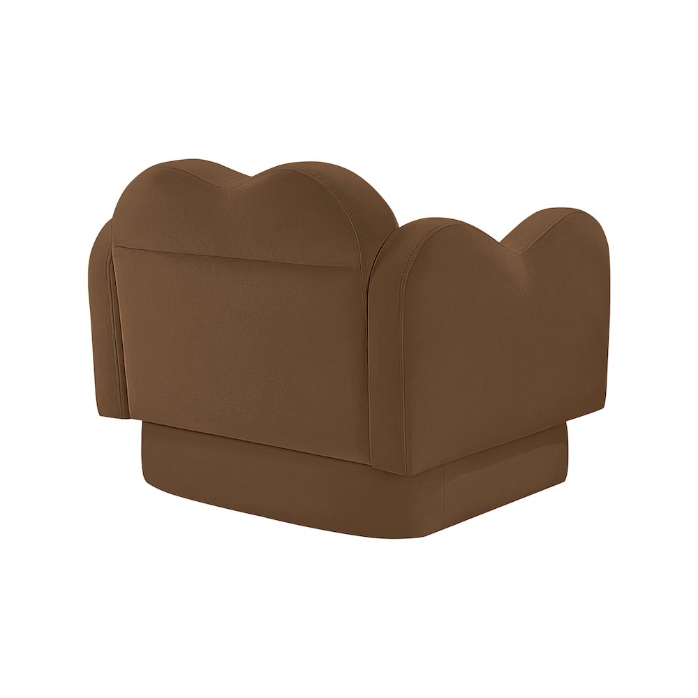 Bloom Saddle Velvet Chair. Picture 6