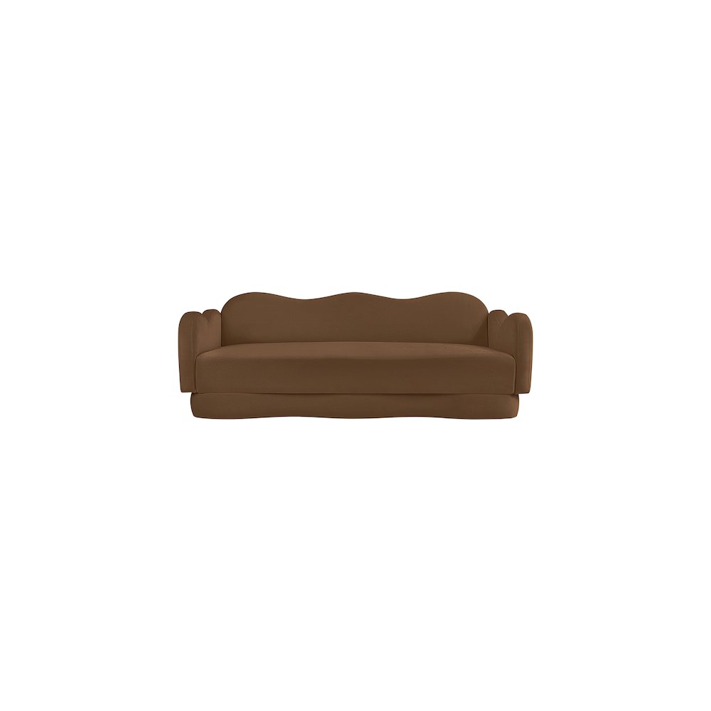 Bloom Saddle Velvet Sofa. Picture 2