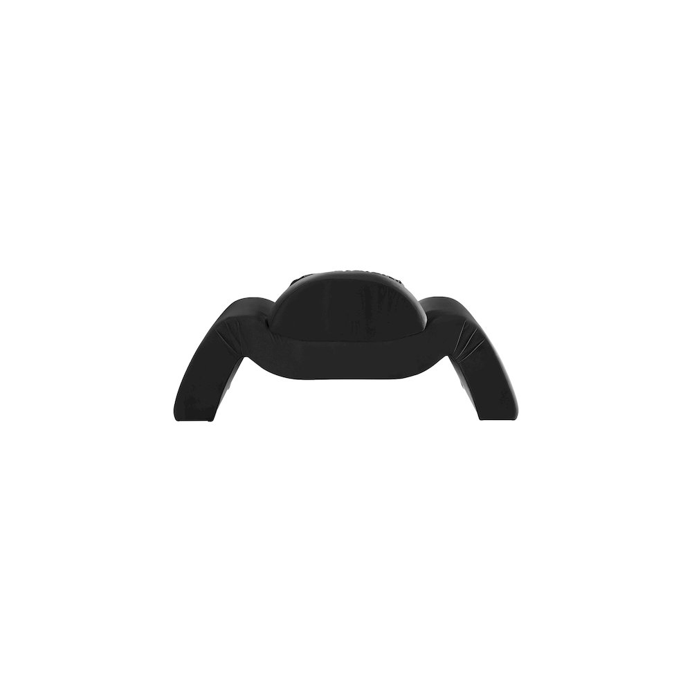 Austin Black Velvet Chair. Picture 4
