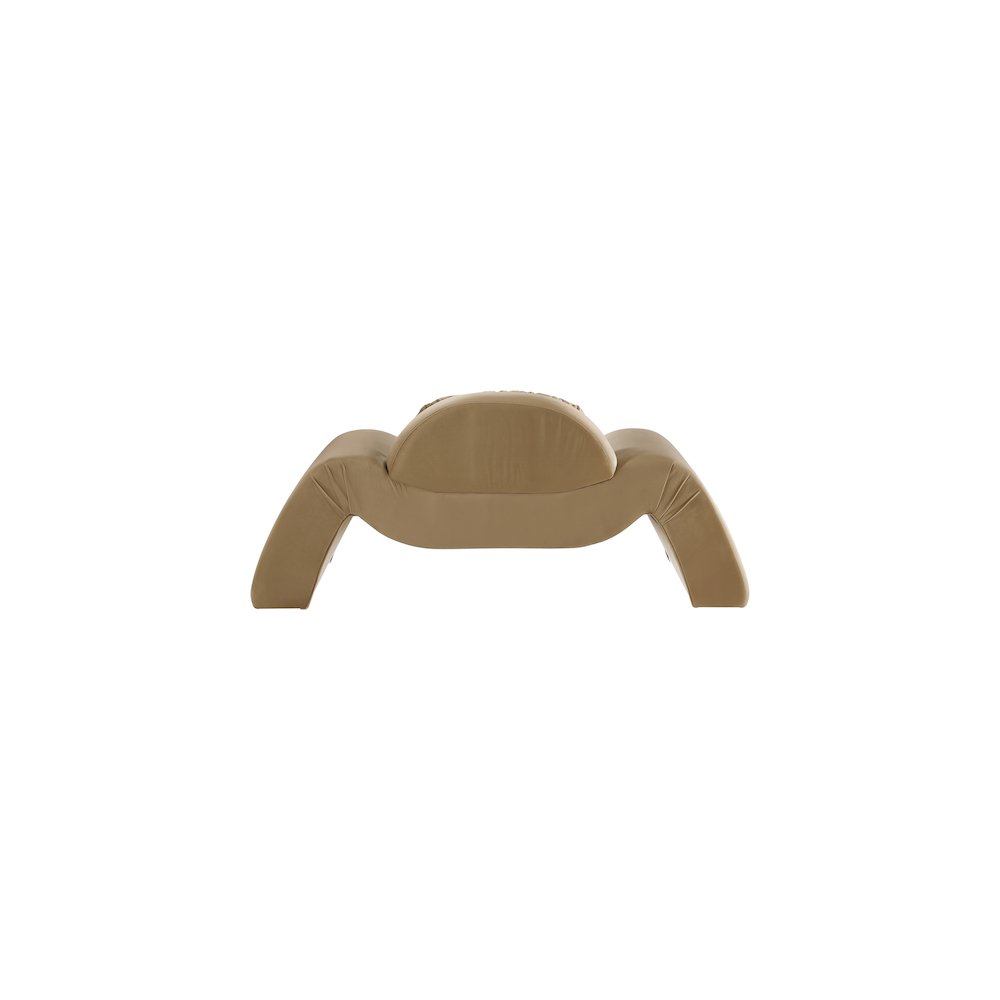 Austin Saddle Velvet Chair. Picture 4