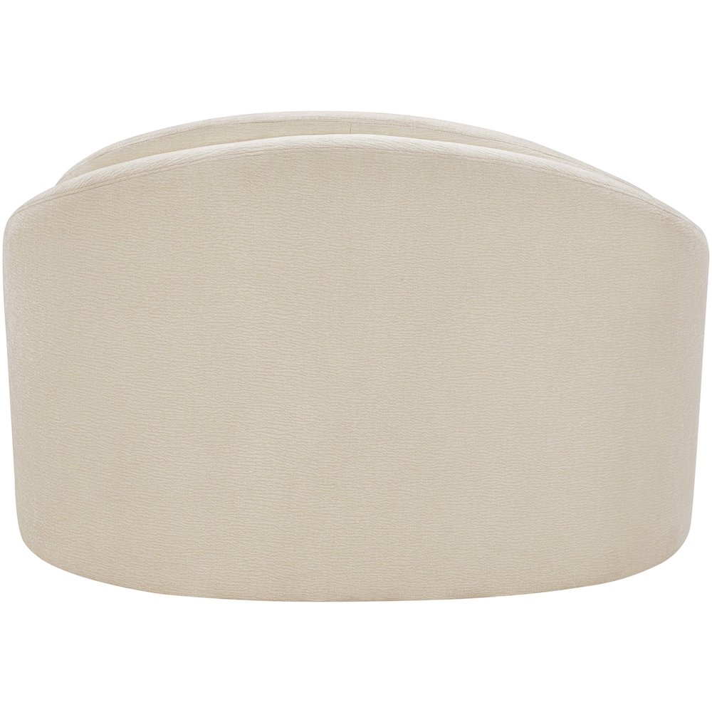 Caspian Beige Chenille Fabric Upholstered Chair. Picture 5