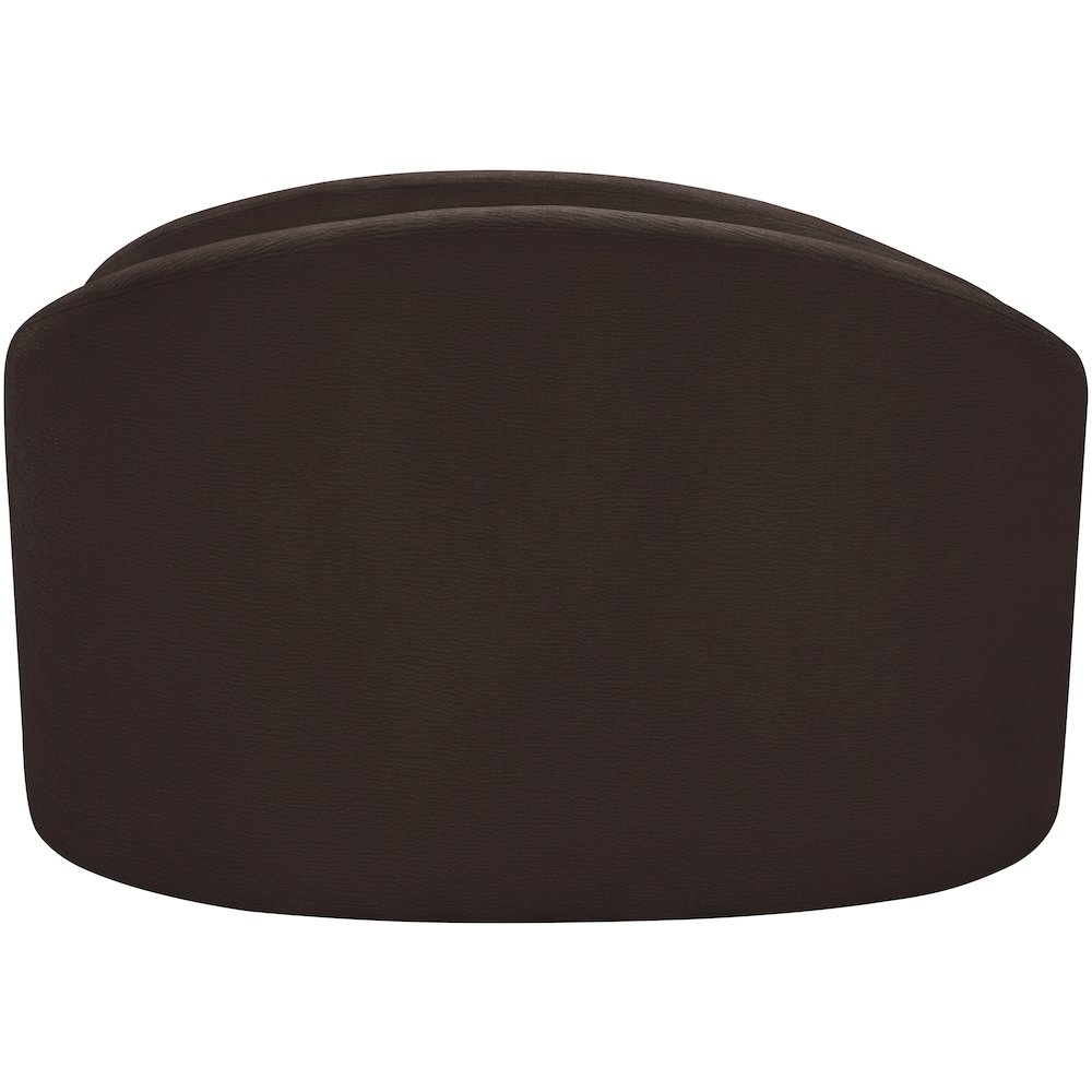 Caspian Brown Chenille Fabric Upholstered Chair. Picture 5