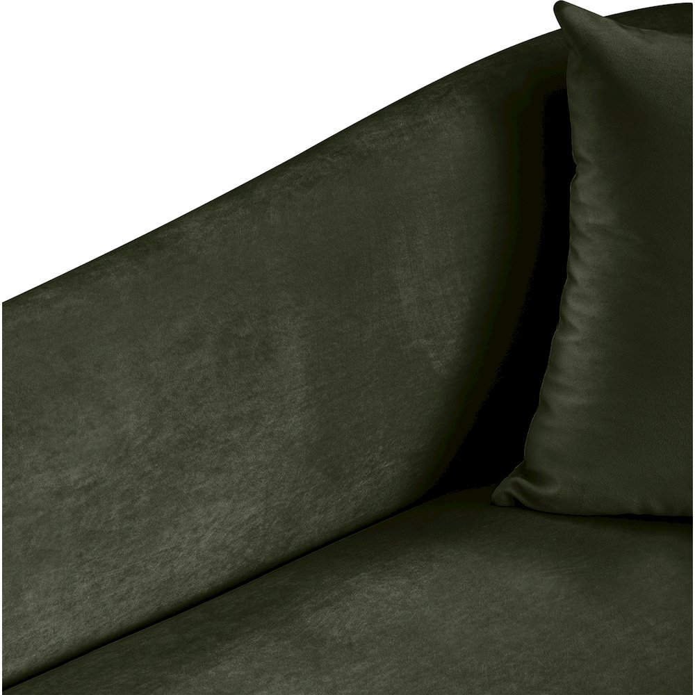 Destin Green Velvet Chair. Picture 7