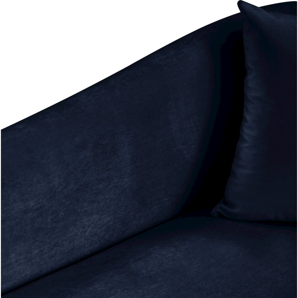 Destin Navy Velvet Chair. Picture 7