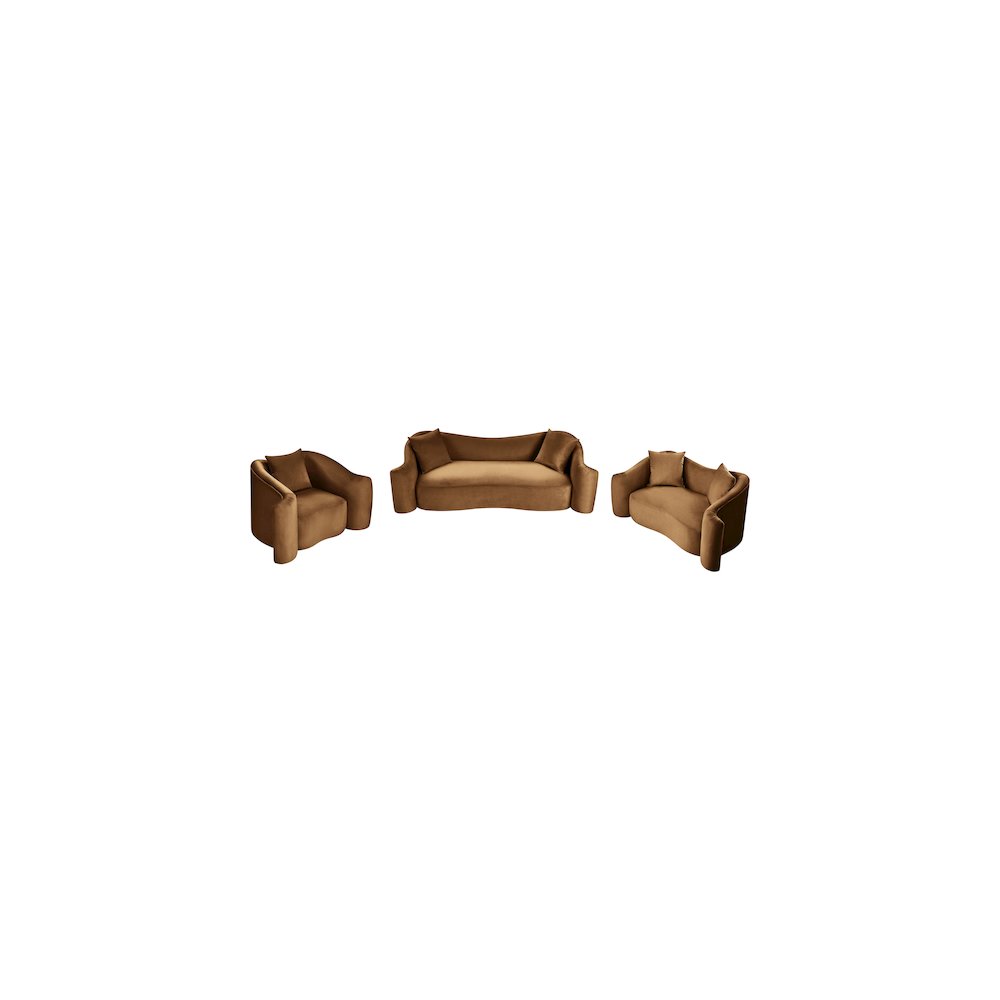 Destin Saddle Velvet Chair. Picture 13