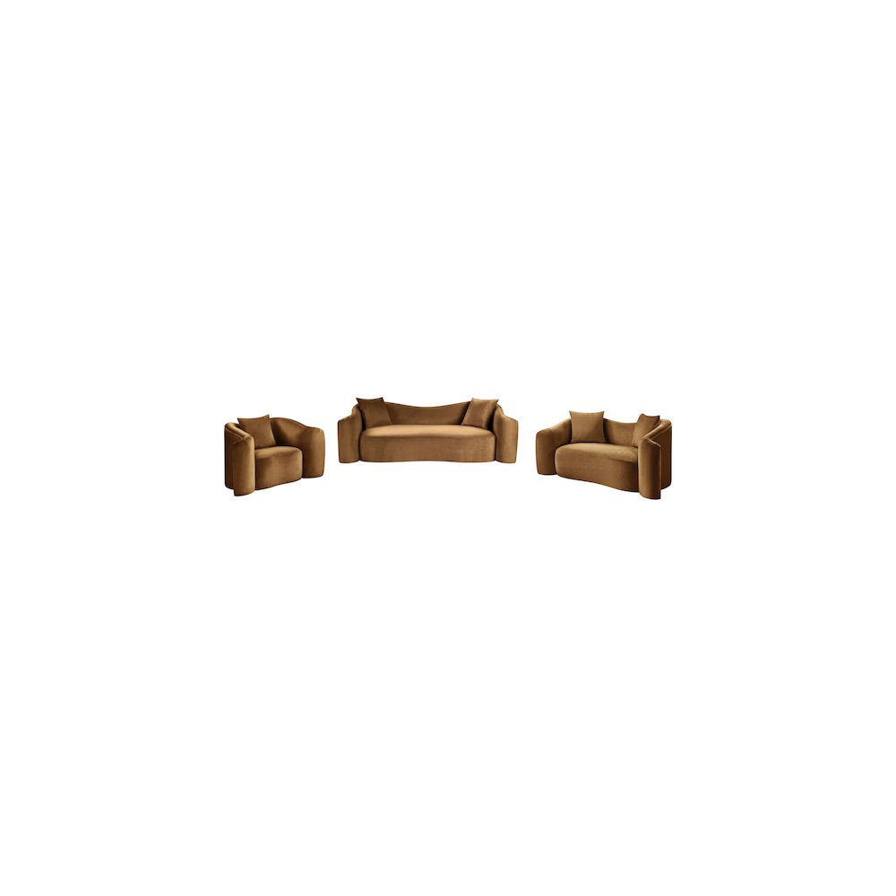 Destin Saddle Velvet Chair. Picture 14
