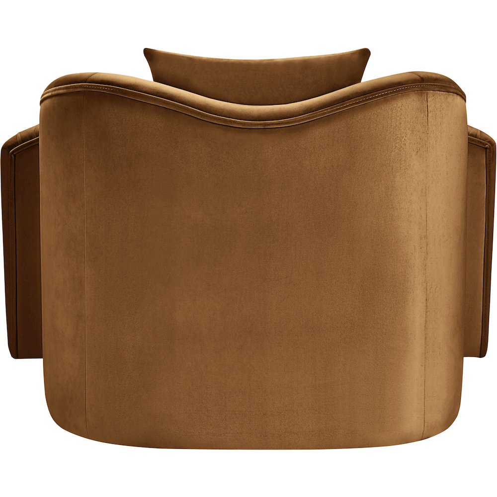 Destin Saddle Velvet Chair. Picture 4