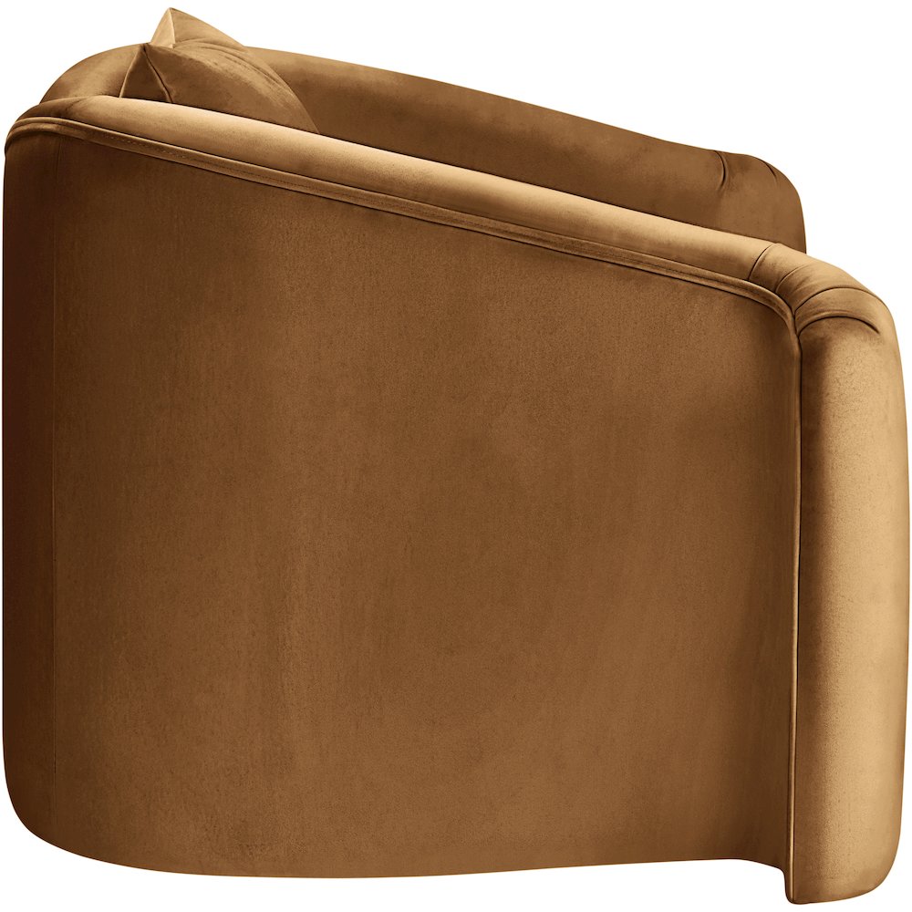 Destin Saddle Velvet Chair. Picture 6
