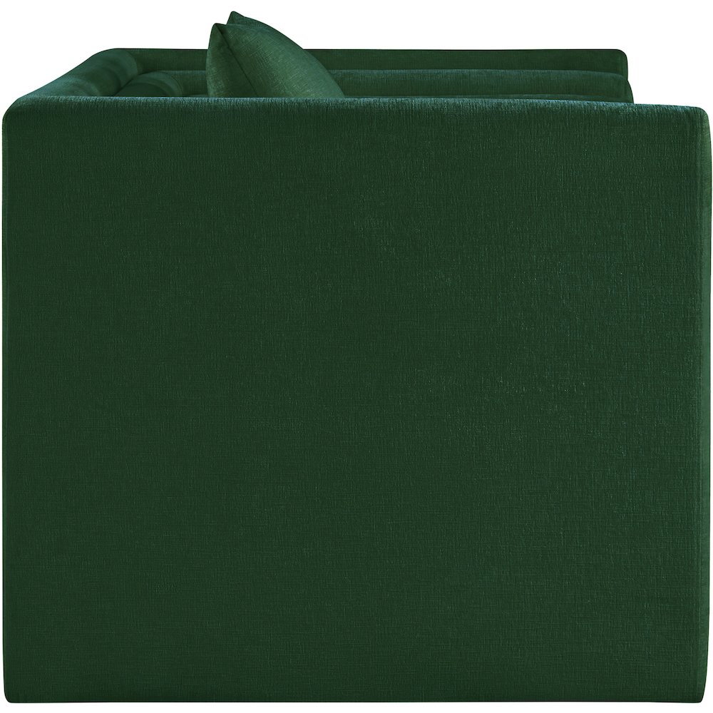 Everett Green Chenille Fabric Chair. Picture 3