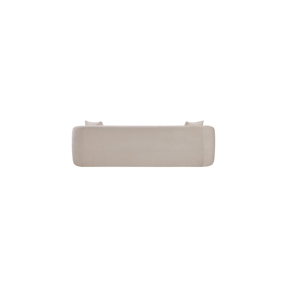 Penelope Beige Chenille Fabric Sofa. Picture 4