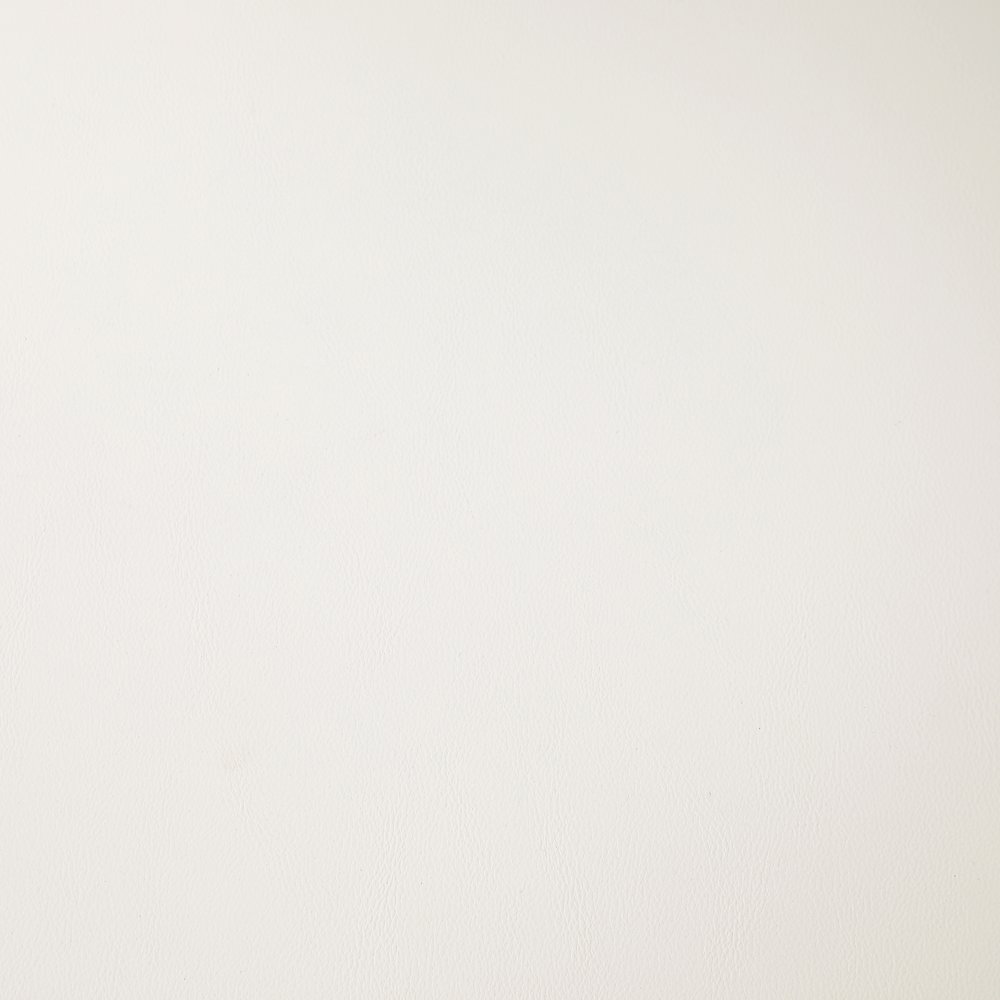 Mallina Cream Vegan Leather Sofa. Picture 5