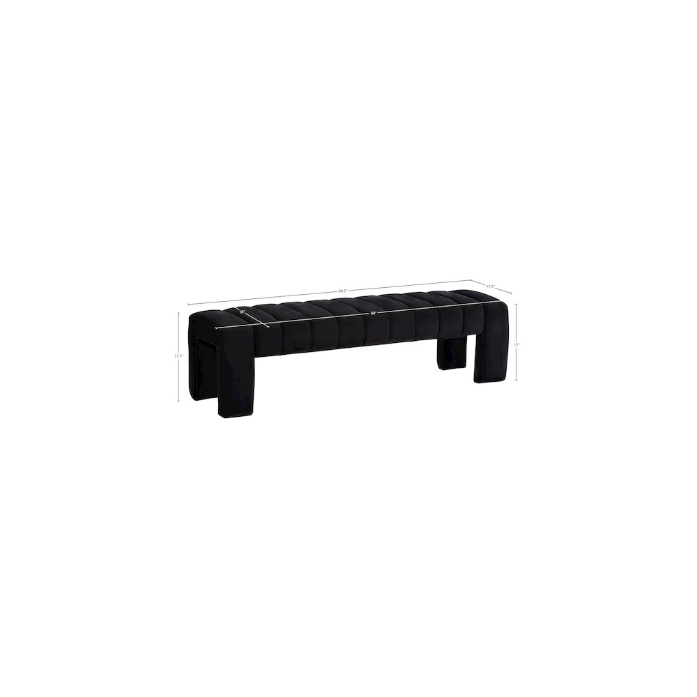 Andaz Black Bench. Picture 6