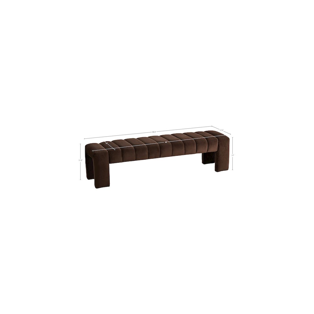 Andaz Brown Bench. Picture 6