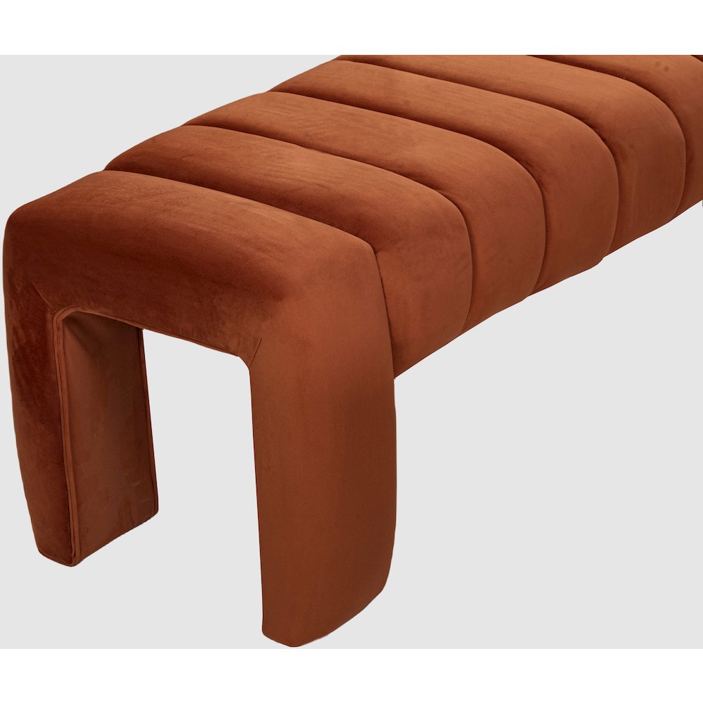 Andaz Cognac Bench. Picture 4