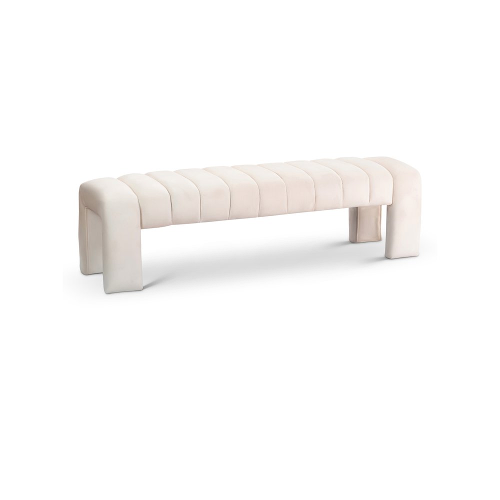 Andaz Cream Bench. Picture 1