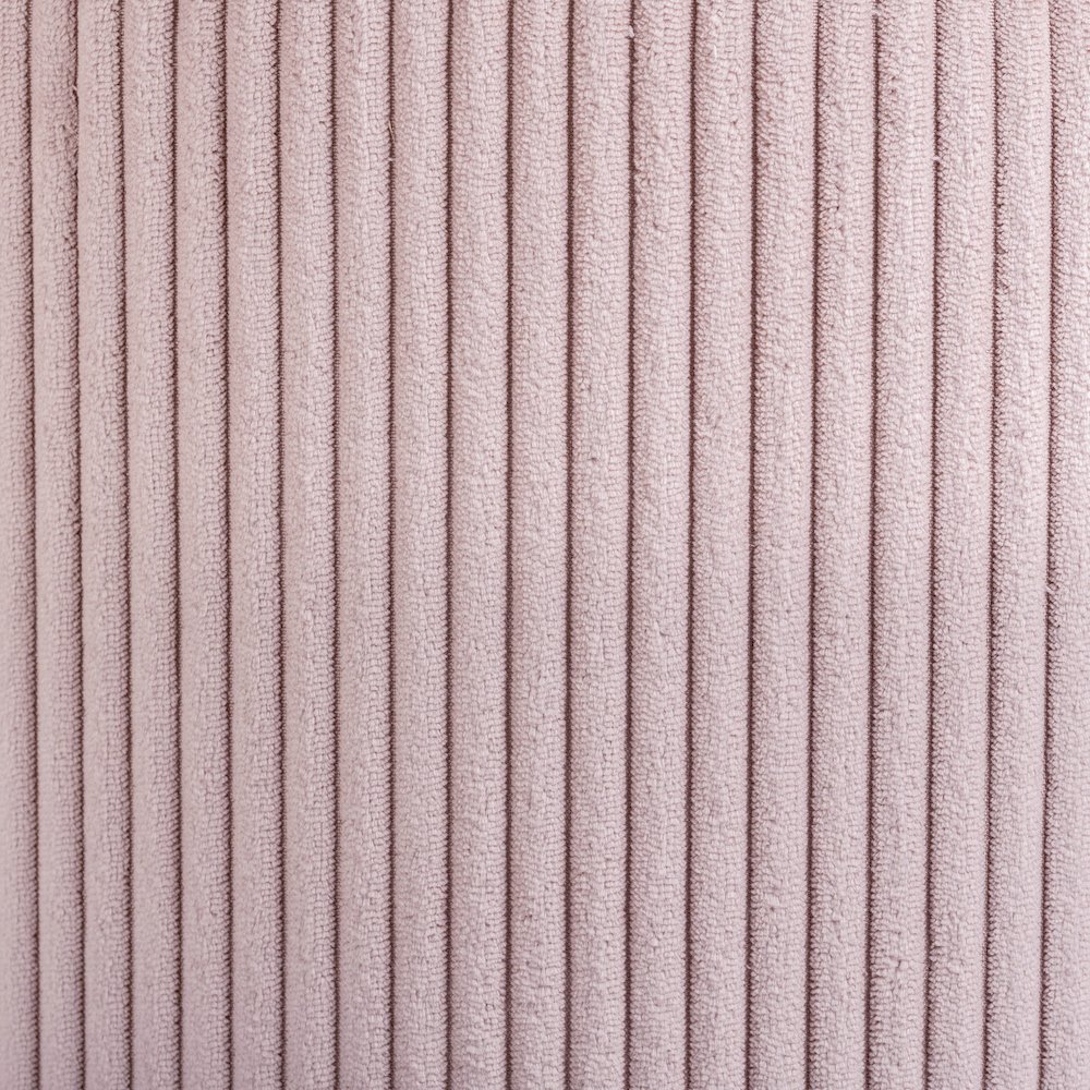 Roy Pink Microsuede Fabric Ottoman/Stool. Picture 5