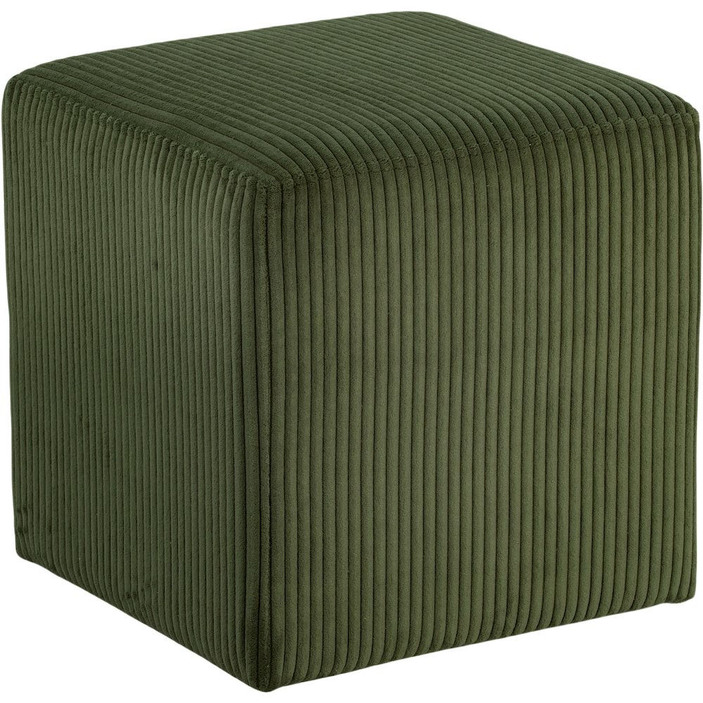 Roy Green Microsuede Fabric Ottoman/Stool. Picture 2