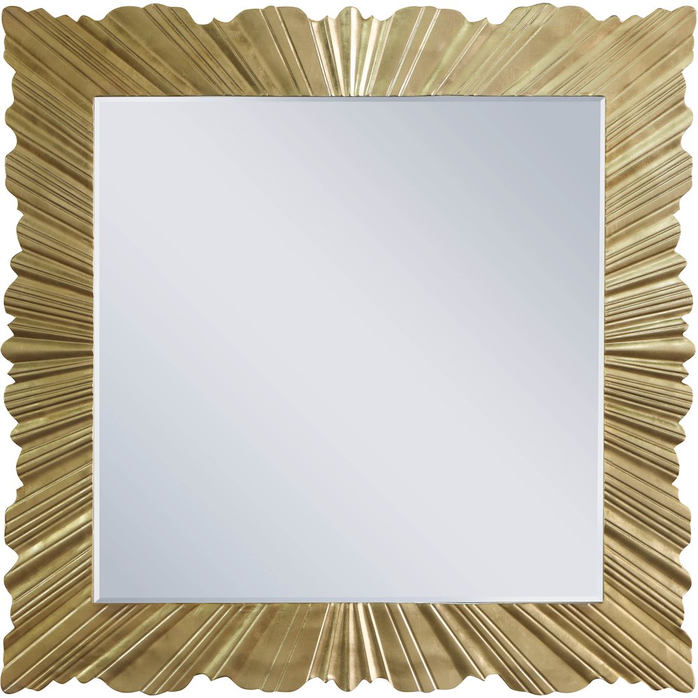 Golda Gold Leaf Mirror. Picture 2