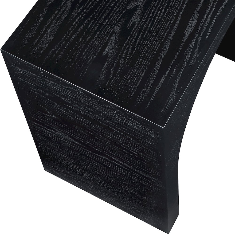 June Black Oak Console Table. Picture 6