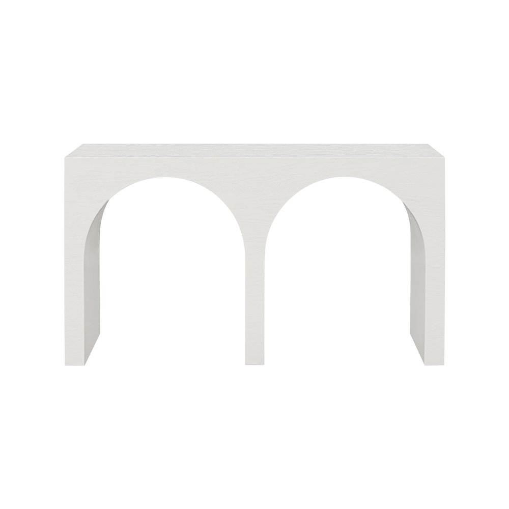 June Cream Oak Console Table. Picture 2