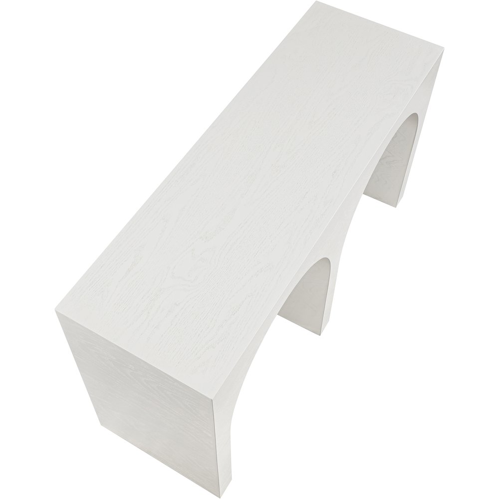 June Cream Oak Console Table. Picture 4