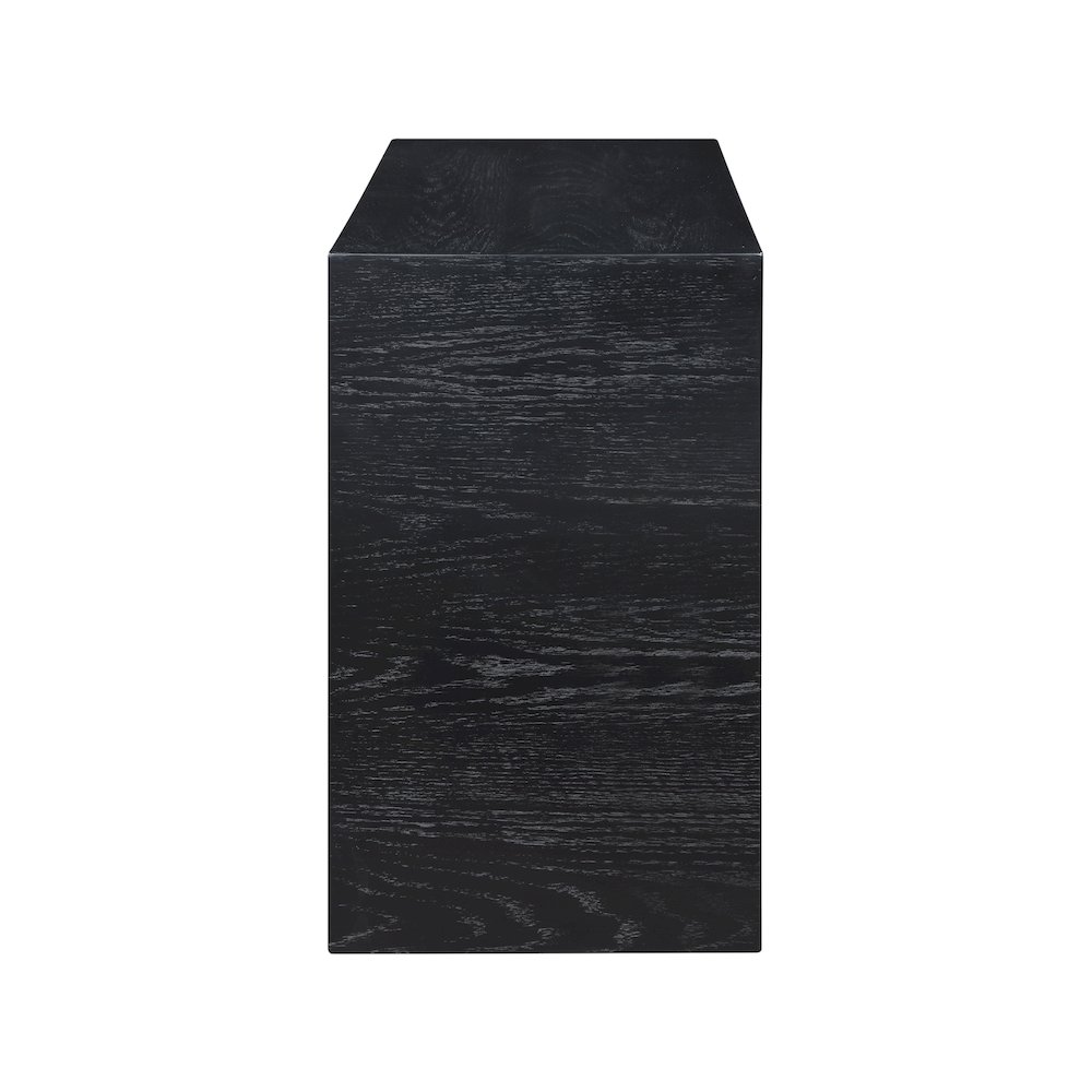 June Black Oak Console Table. Picture 3