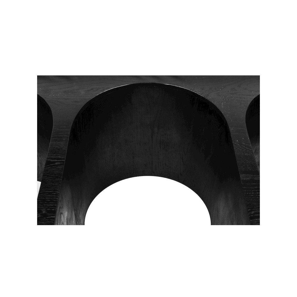 June Black Oak Console Table. Picture 7
