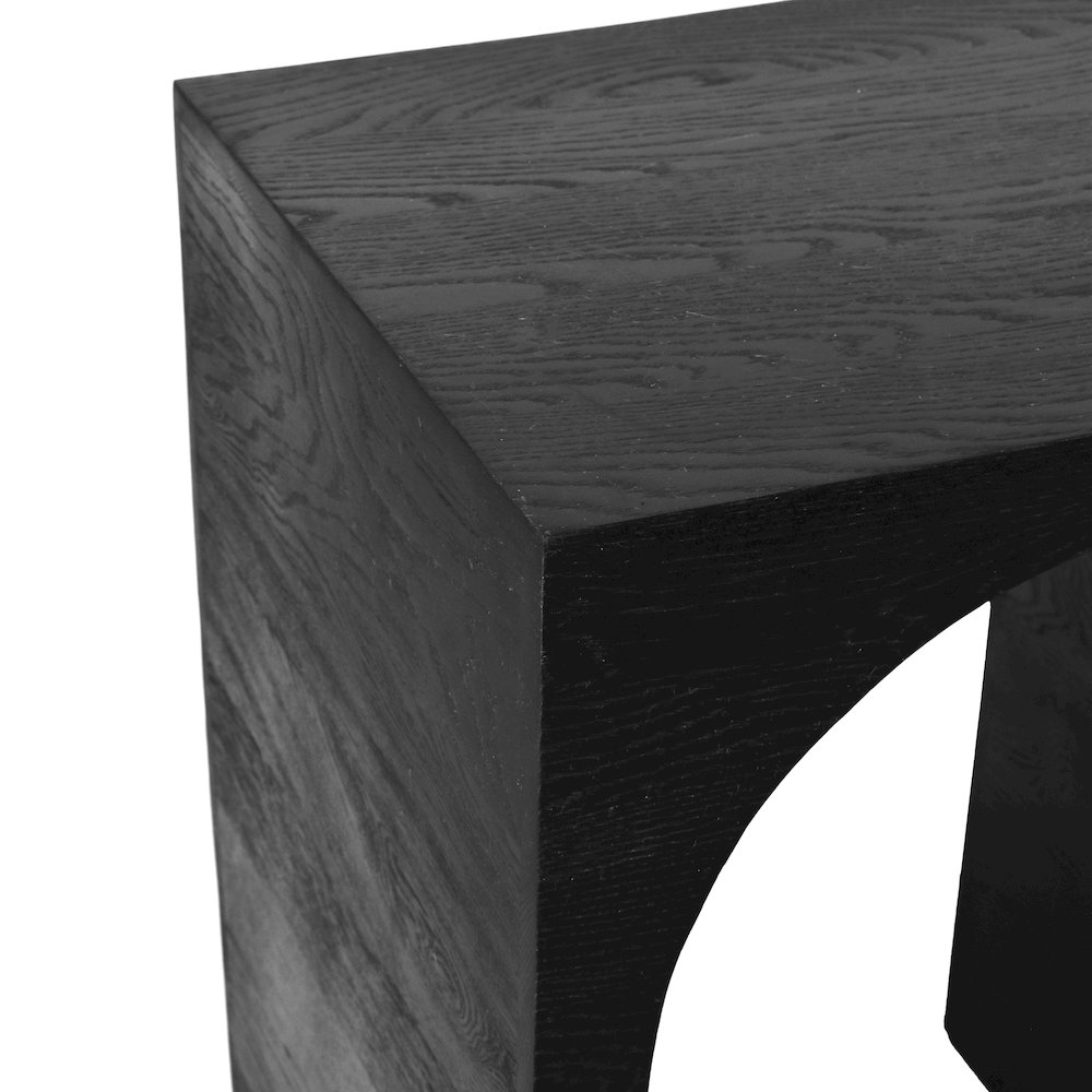 June Black Oak Console Table. Picture 8