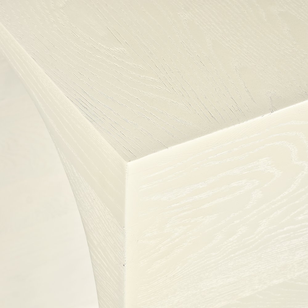 June Cream Oak Console Table. Picture 6