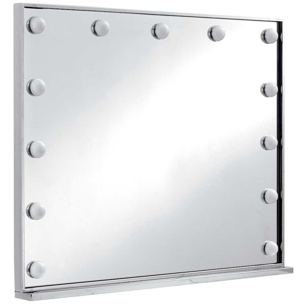 Hollywood Chrome Mirror. Picture 1