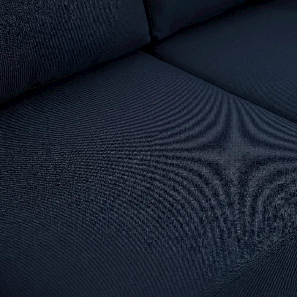 Navy Fabric Outdoor Modular Sectional With Contemporary Style. Picture 5