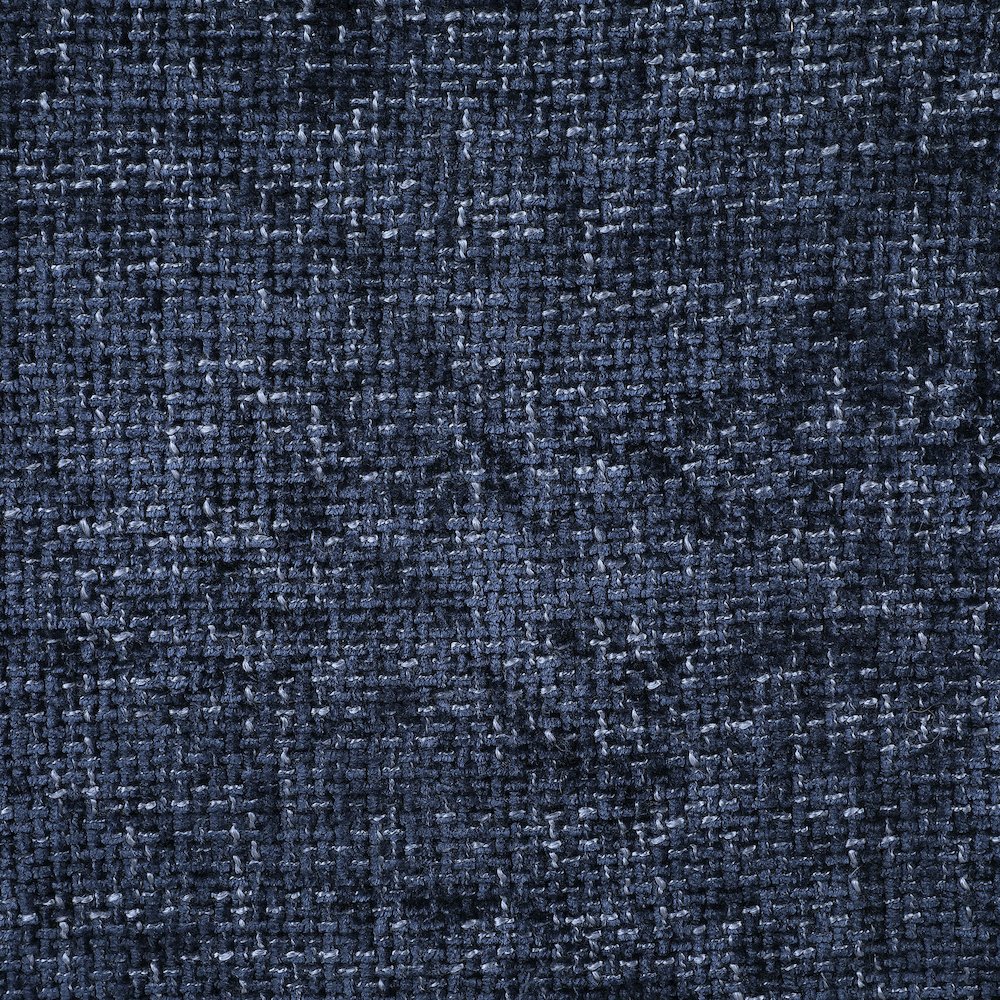 Alessandra Navy Chenille Fabric Swivel Accent Chair. Picture 7