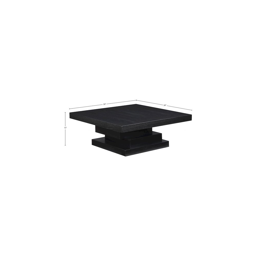 Westmount Black Coffee Table. Picture 7