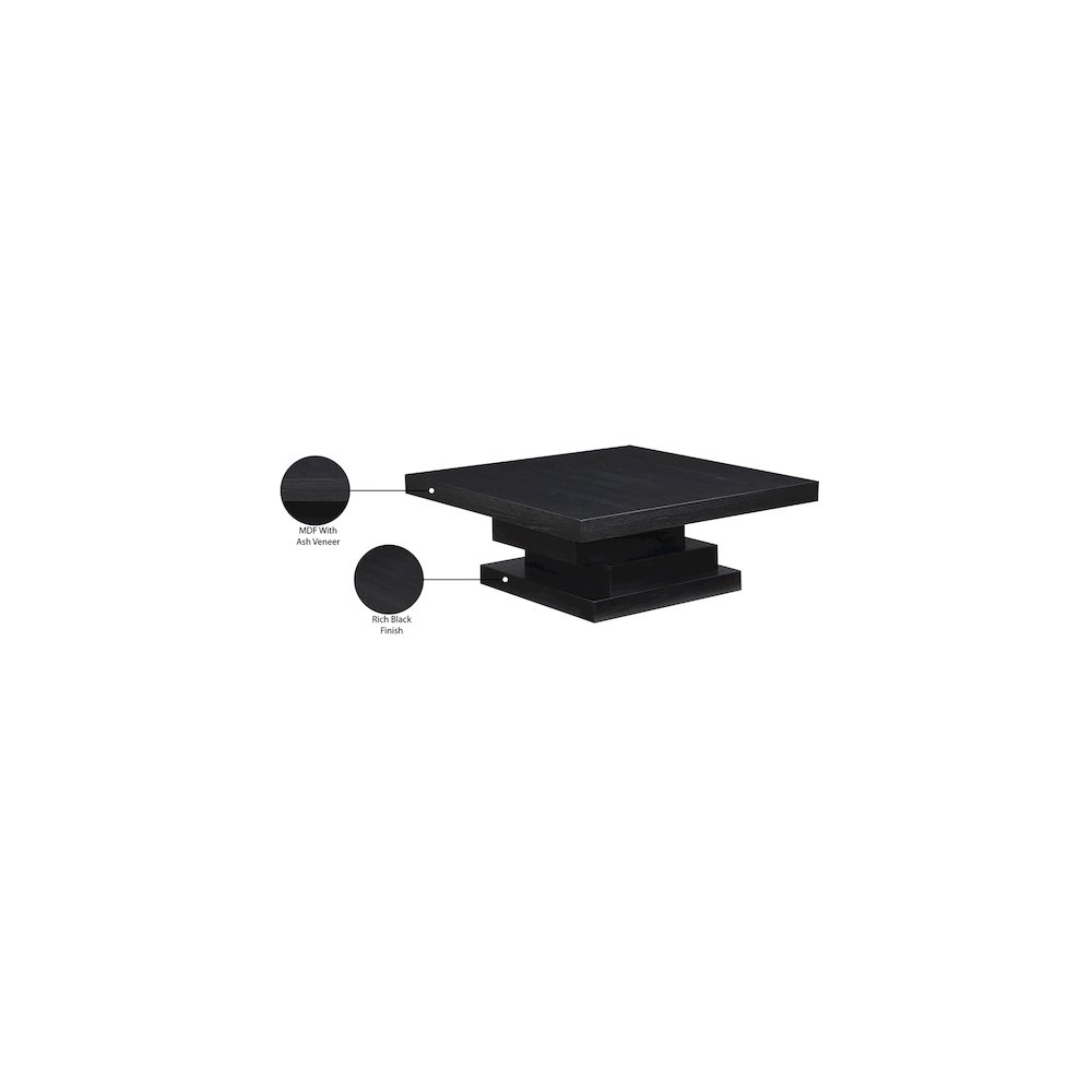 Westmount Black Coffee Table. Picture 8