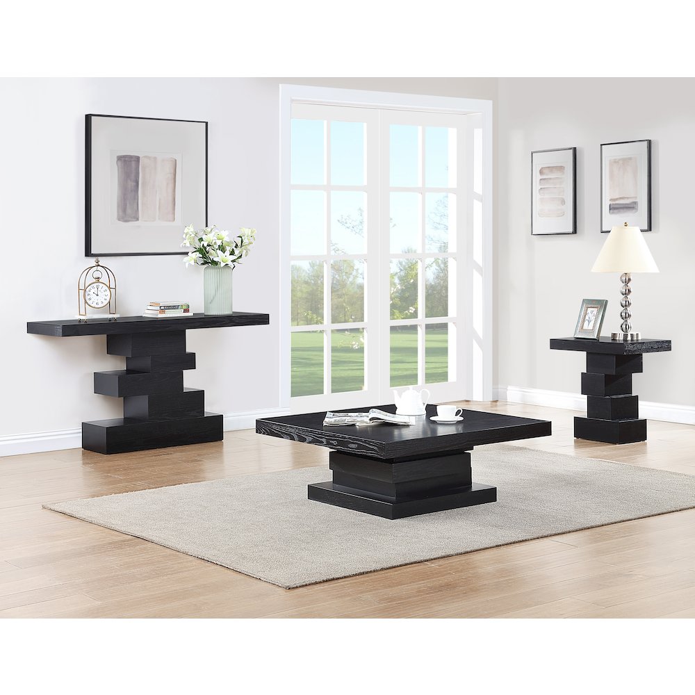 Westmount Black Coffee Table. Picture 5