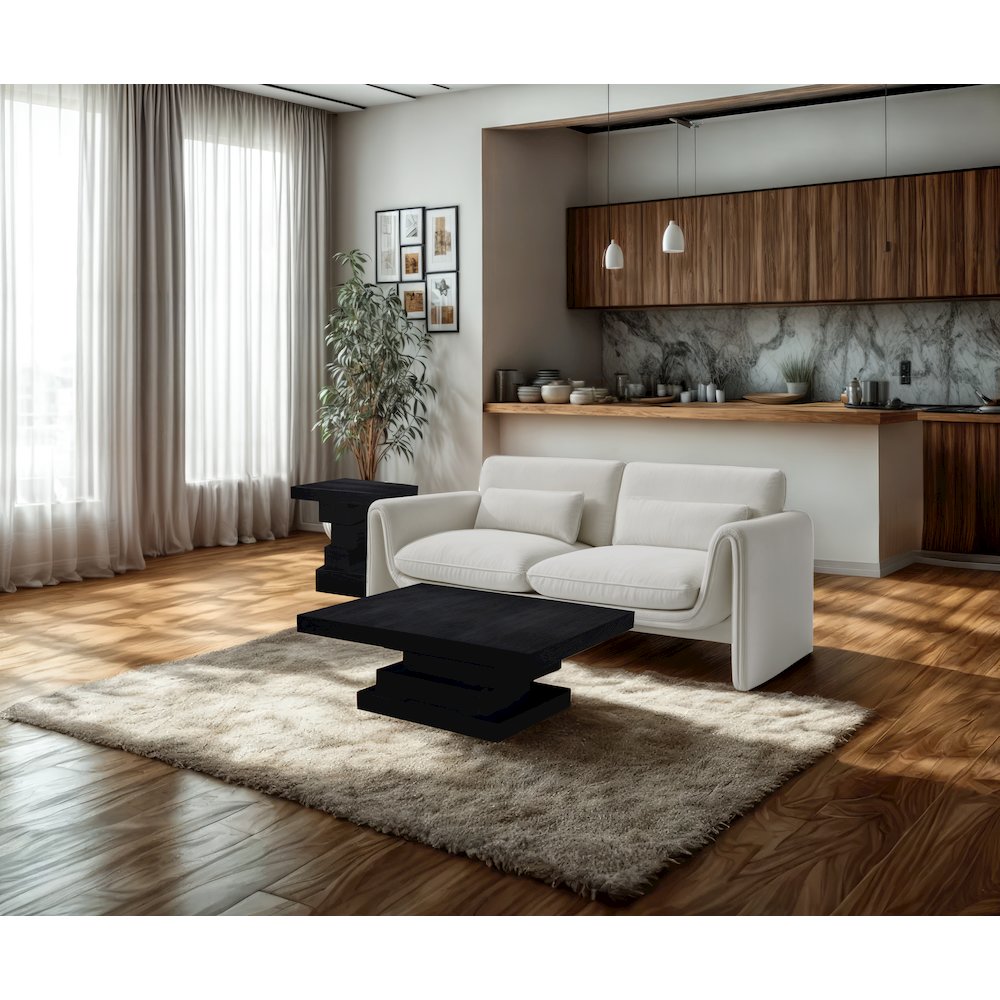 Westmount Black Coffee Table. Picture 6