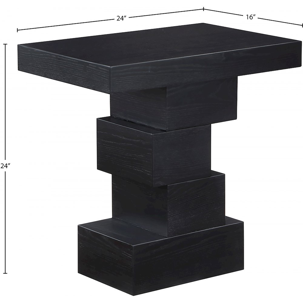 Westmount Black End Table. Picture 6