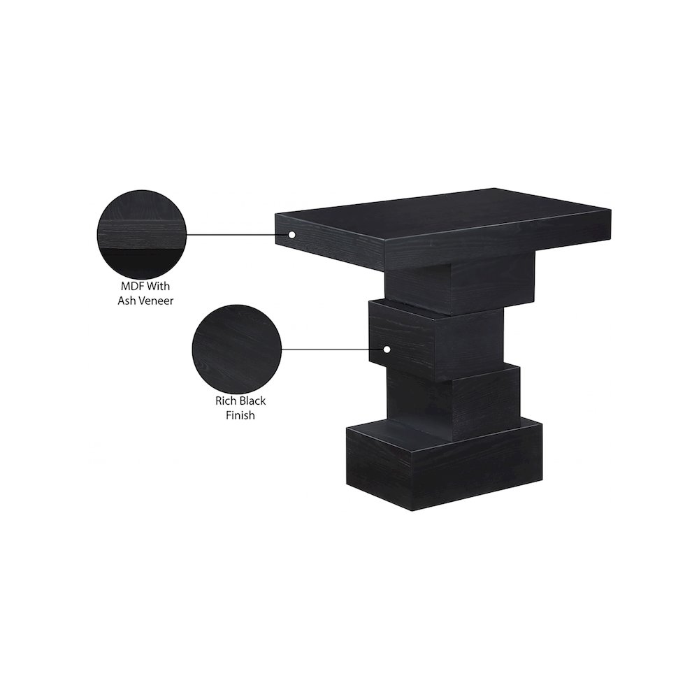 Westmount Black End Table. Picture 7