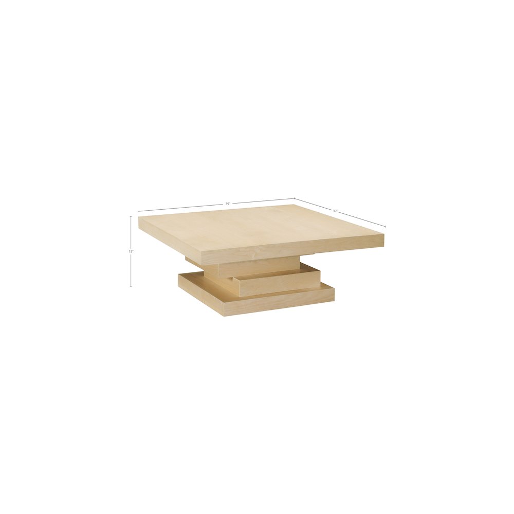 Westmount Natural Coffee Table. Picture 7