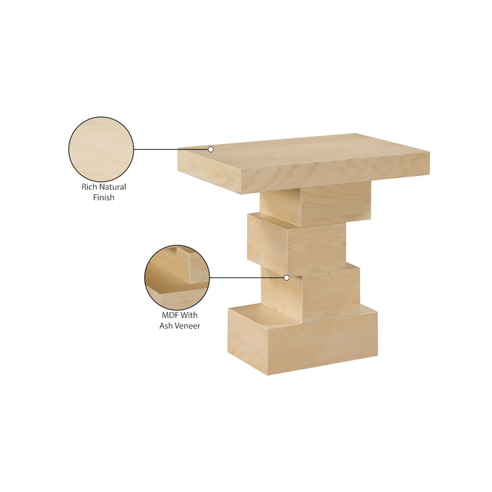 Westmount Natural End Table. Picture 7