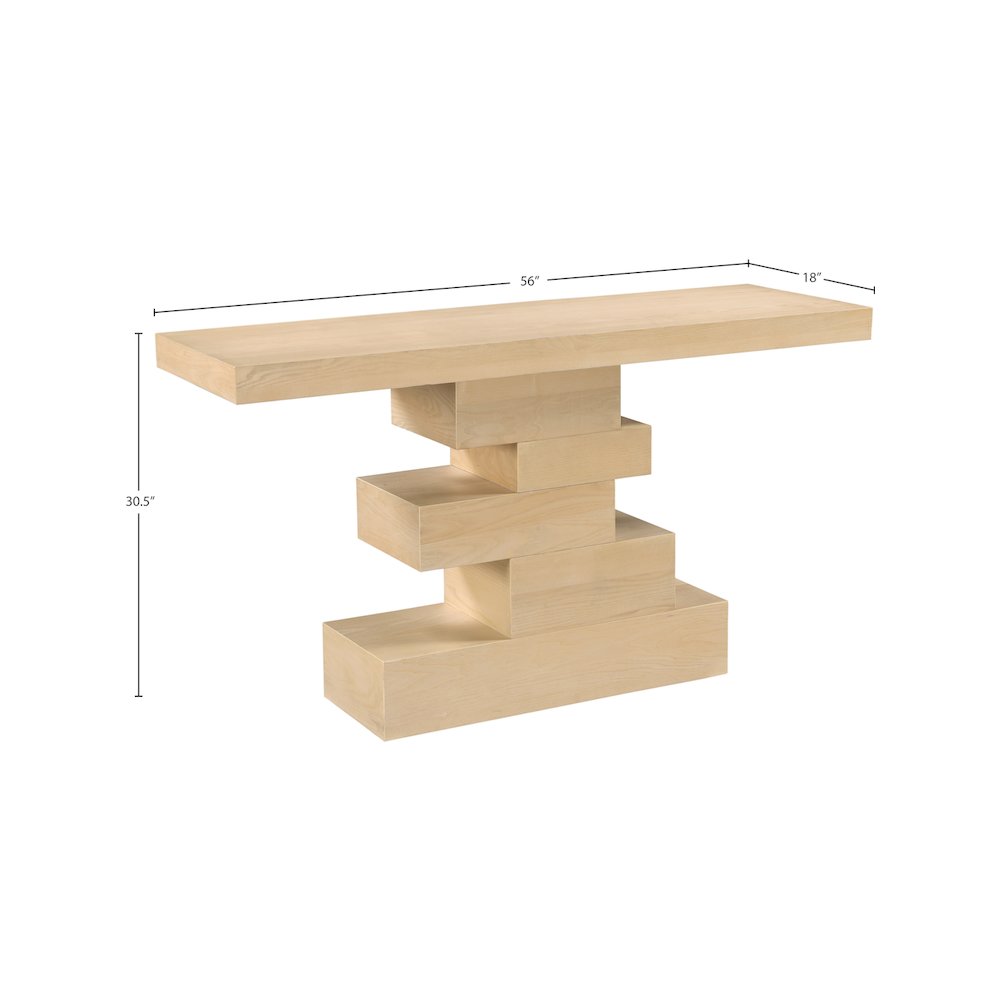 Westmount Natural Console Table. Picture 5