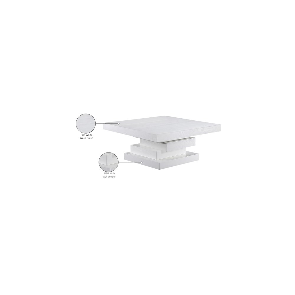 Westmount Off-White Coffee Table. Picture 8