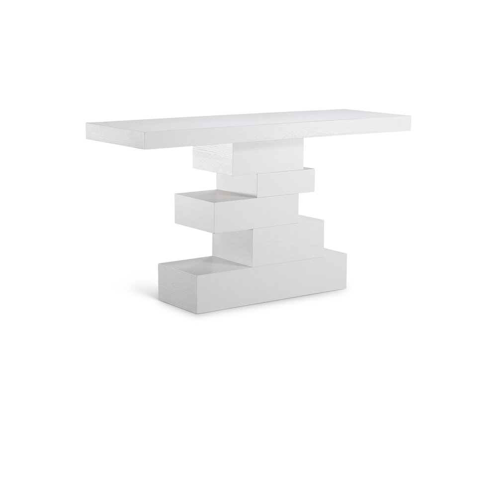 Westmount Off-White Console Table. Picture 1