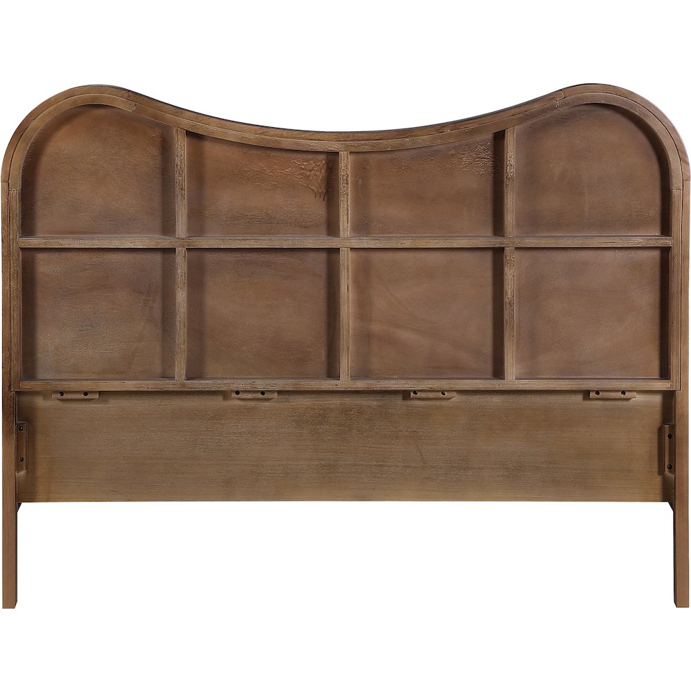 Windsor Brown Solid Wood Full Bed (3 Boxes). Picture 3