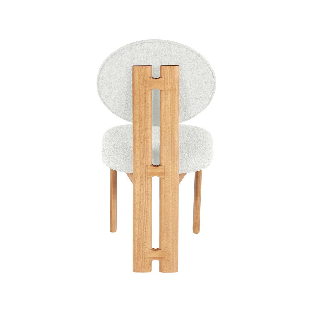 Napa Cream Dining Chair, Set of 2. Picture 2