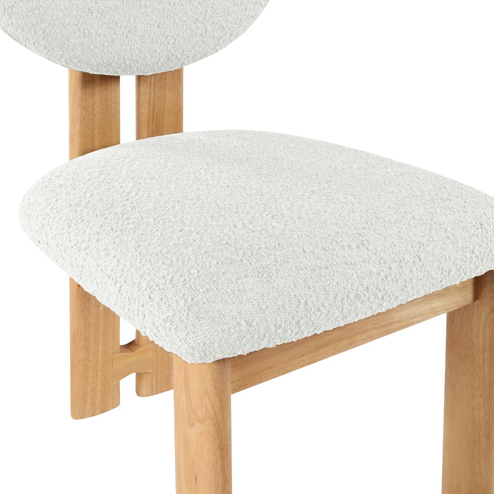 Napa Cream Dining Chair, Set of 2. Picture 6