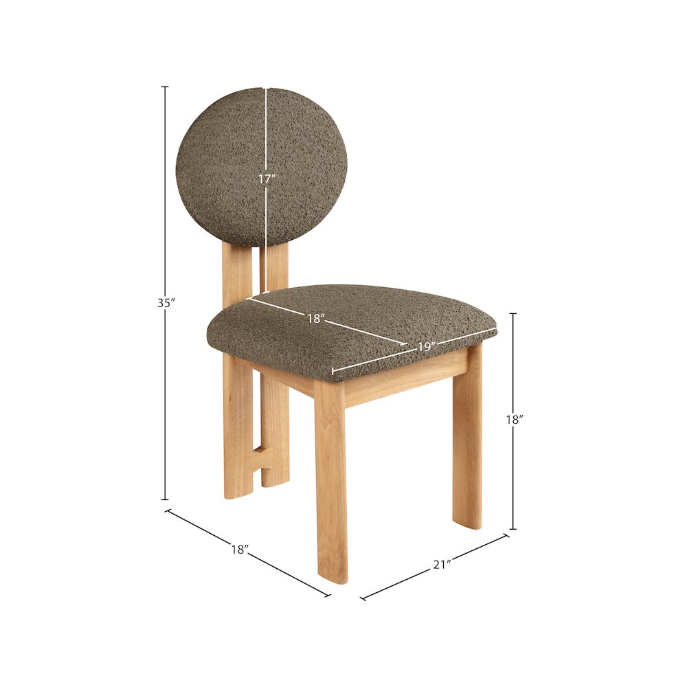 Napa Olive Dining Chair, Set of 2. Picture 7